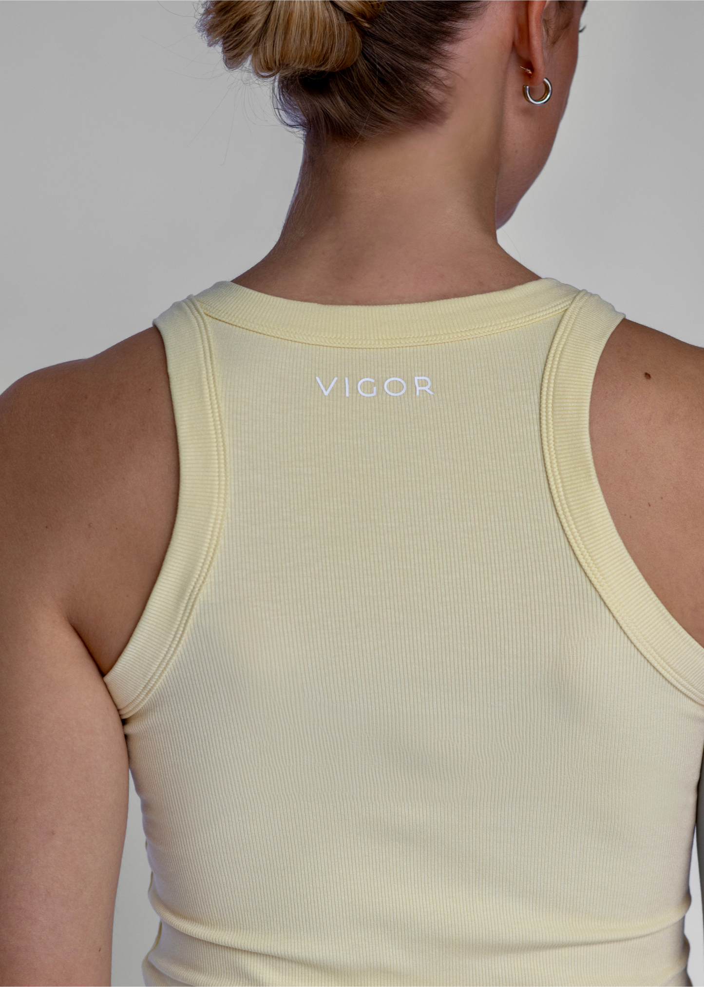 Ribbed Racerback Tank Top