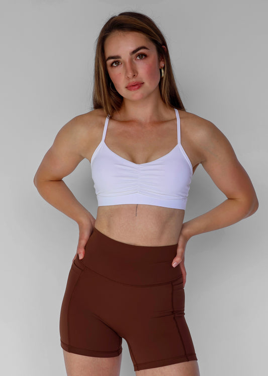 Flex Bra | White