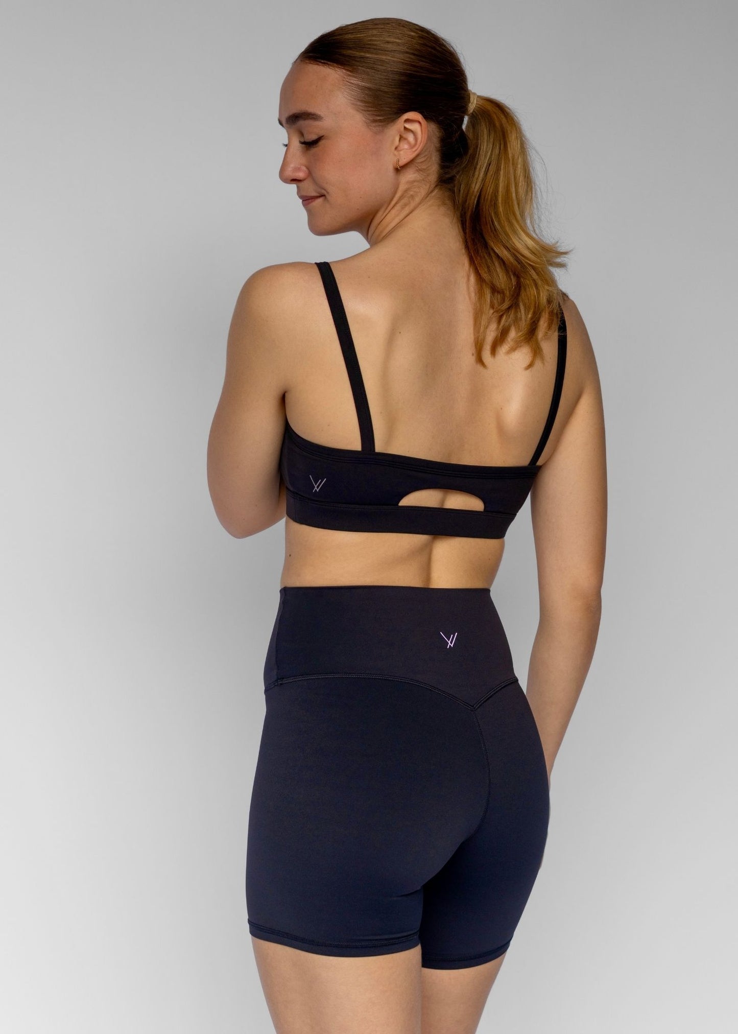 Cut-Out Bra | Black