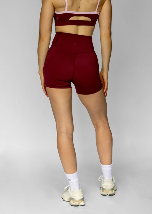 Energy Shorts 12 cm | Burgundy
