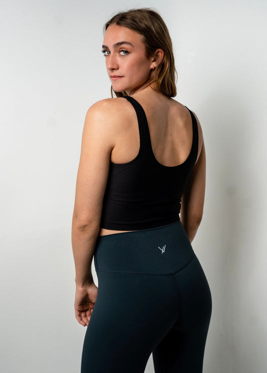 Ribbed Top | Black