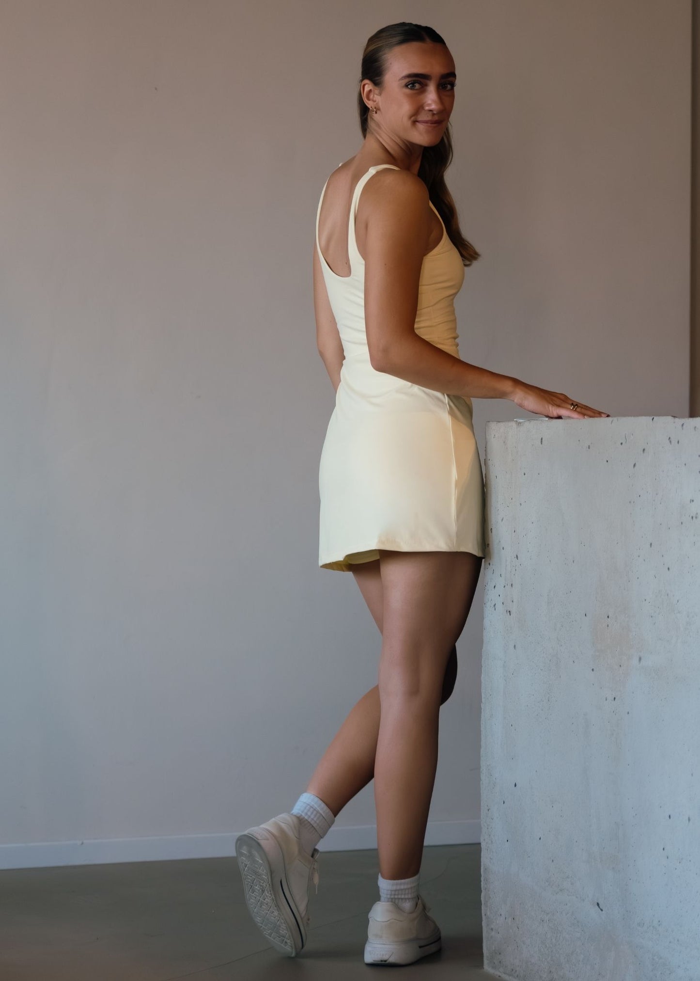 Energy Dress | Butter Yellow