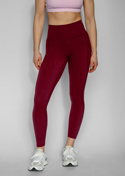 Energy Leggings | Burgundy