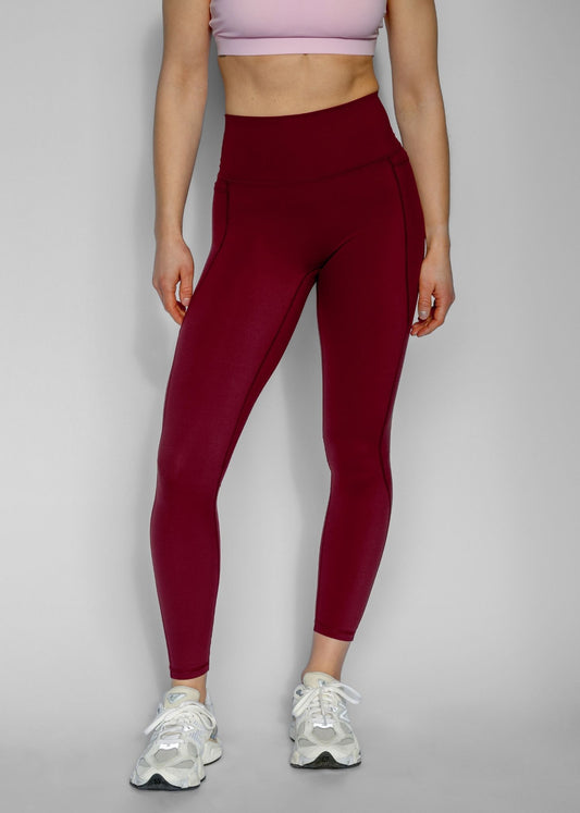 Energy Leggings | Burgundy