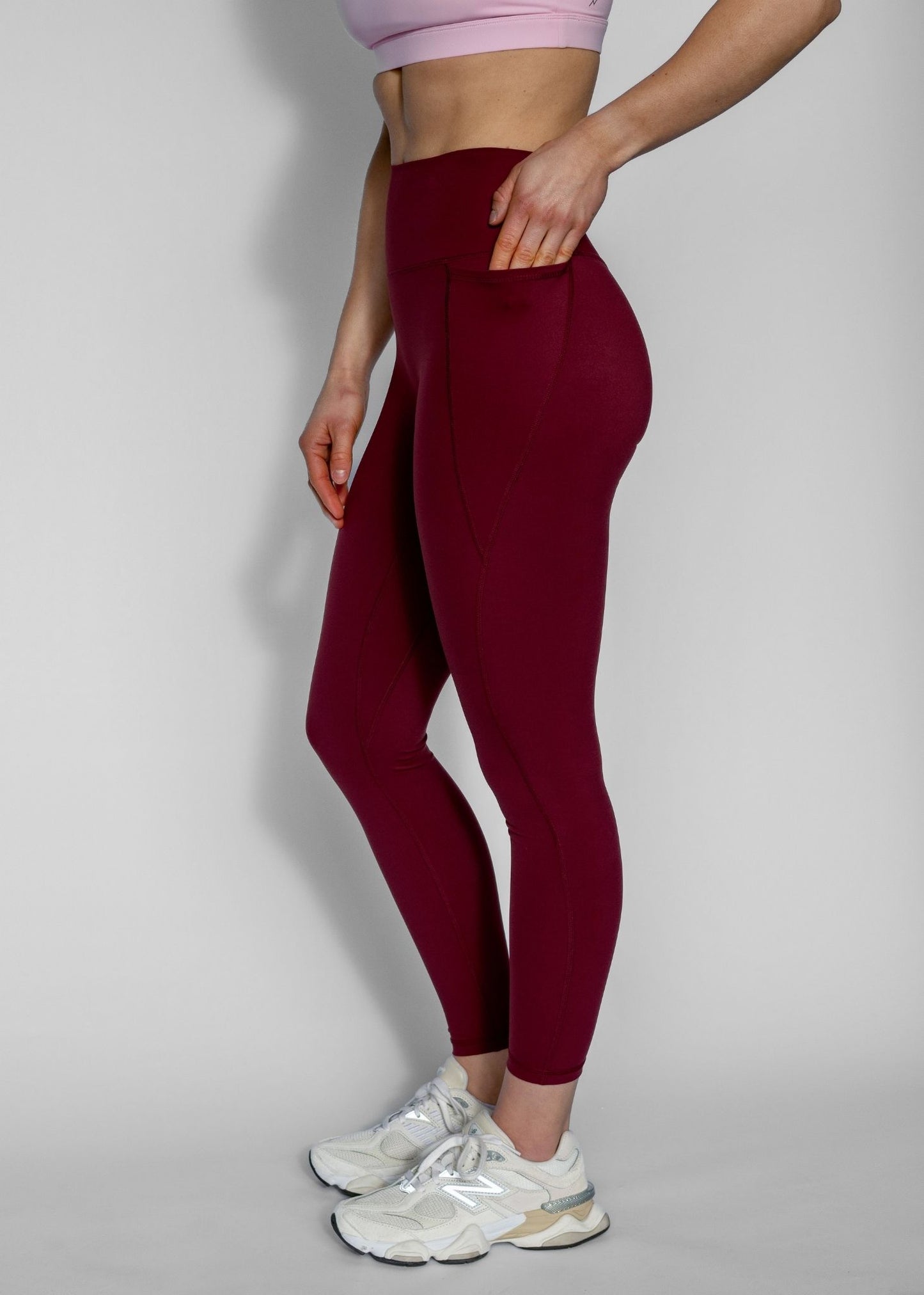 Energy Leggings | Burgundy