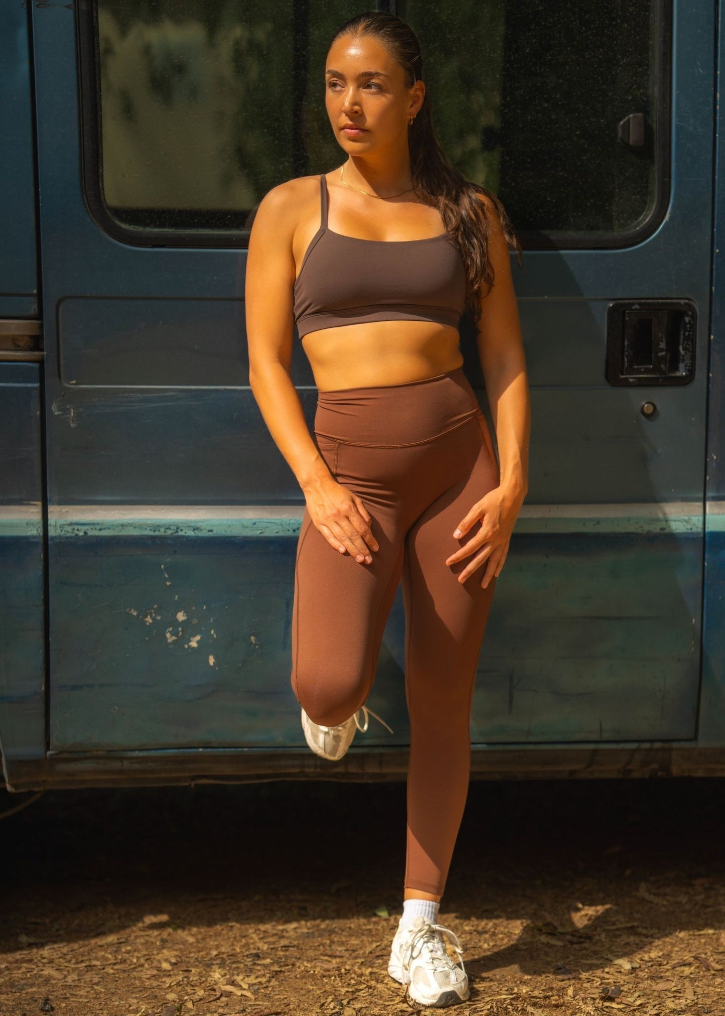Energy Leggings | Mocha Brown