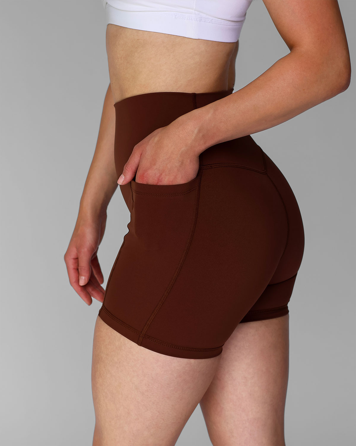 Energy Shorts 12 cm Mocha Brown