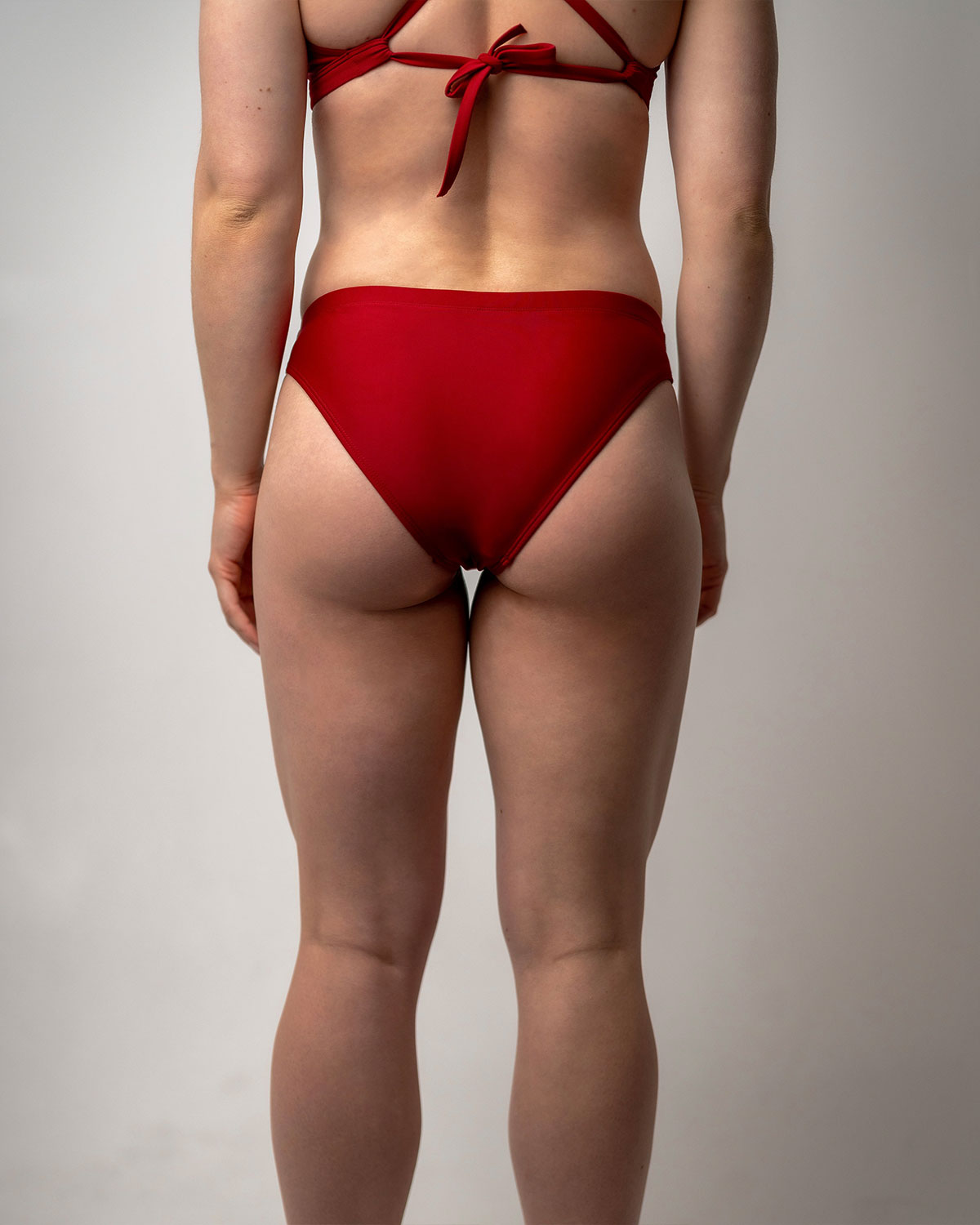 Bikini Bottom Deep Red