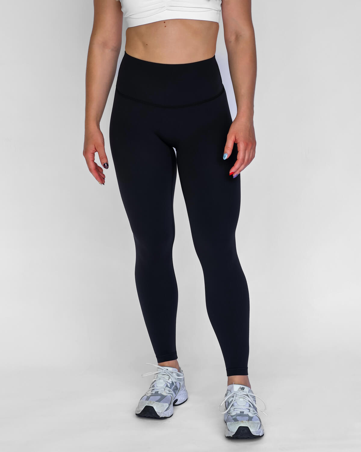 Athletic leggings black online